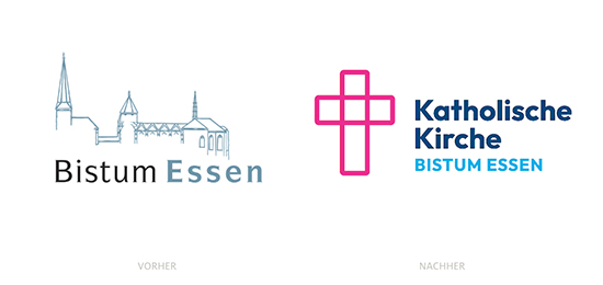 埃森教區(qū)升級LOGO設計